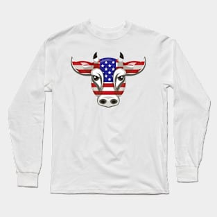 American cow Long Sleeve T-Shirt